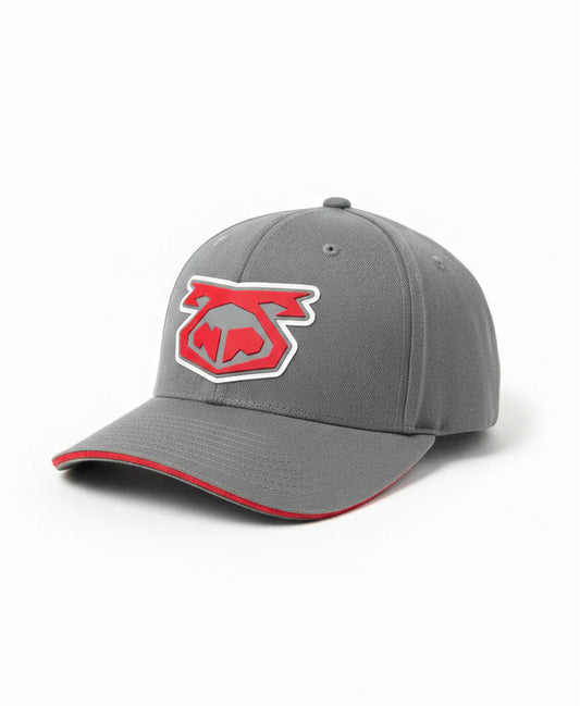 NASTY PIG SNOUT CAP 3.0 CHARCOAL - GREY/RED/WHITE