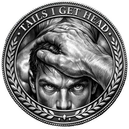 GAY - CHALLENGE COIN - HEAD OR TAIL