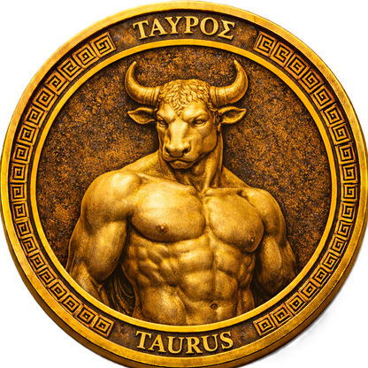GAY ZODIAC - CHALLENGE COIN - TAURUS