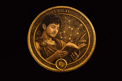 GAY BEAR ZODIAC - CHALLENGE COIN - VIRGO
