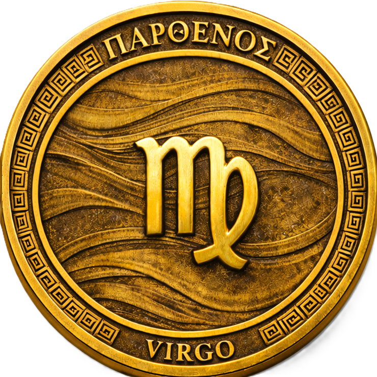 GAY ZODIAC - CHALLENGE COIN - VIRGO