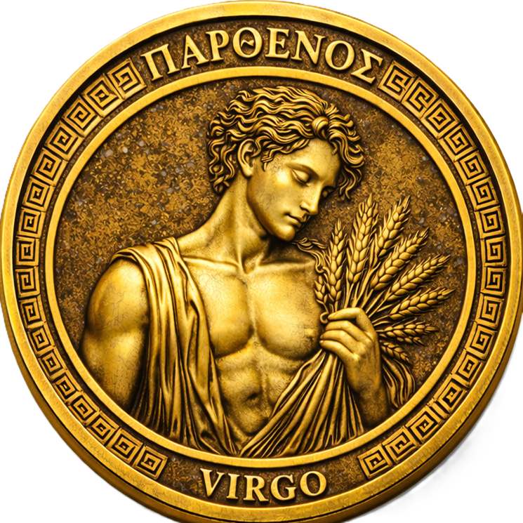 GAY ZODIAC - CHALLENGE COIN - VIRGO