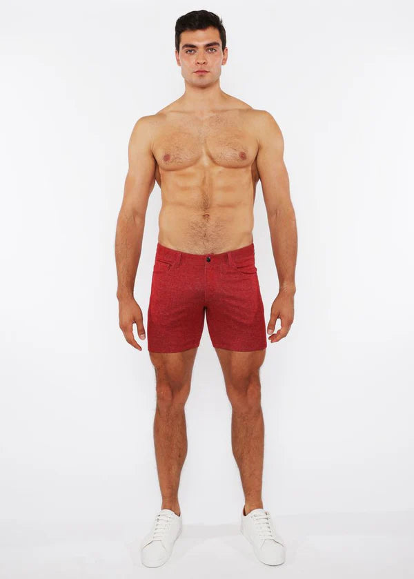 ST33LE 5" SHORTS RED PEPPER