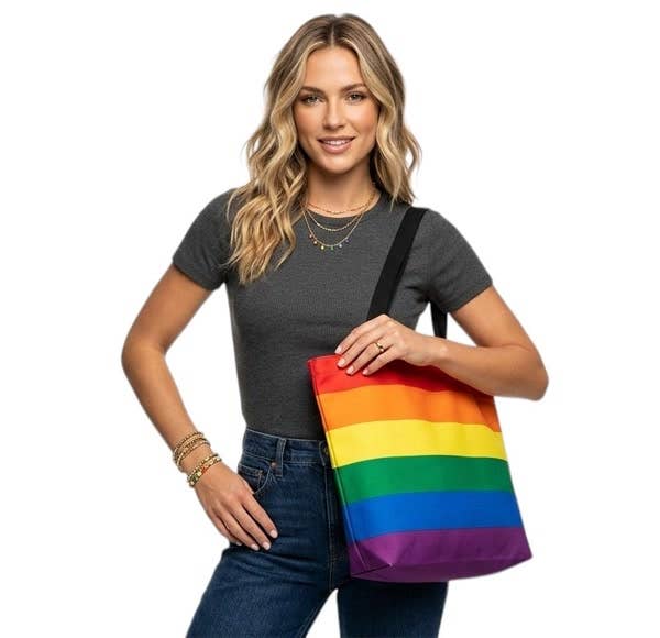 KBW GLOBAL RAINBOW TOTE BAG