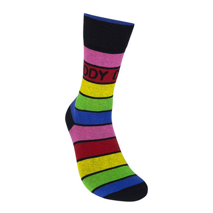 Funatic Daddy Gay Rainbow Socks
