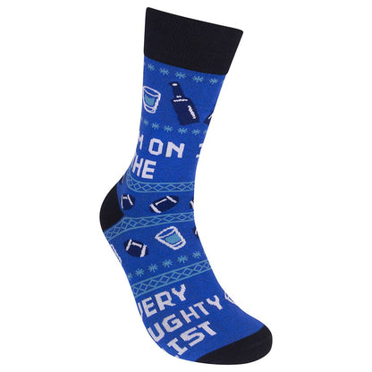 Funatic I’m On The Very Naughty List Christmas Socks