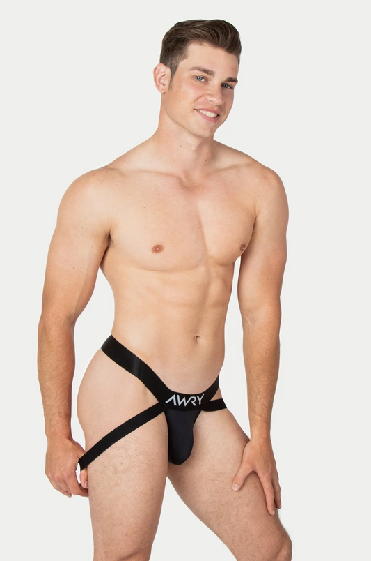 AWRY APEX THONG JOCK -  BLACK