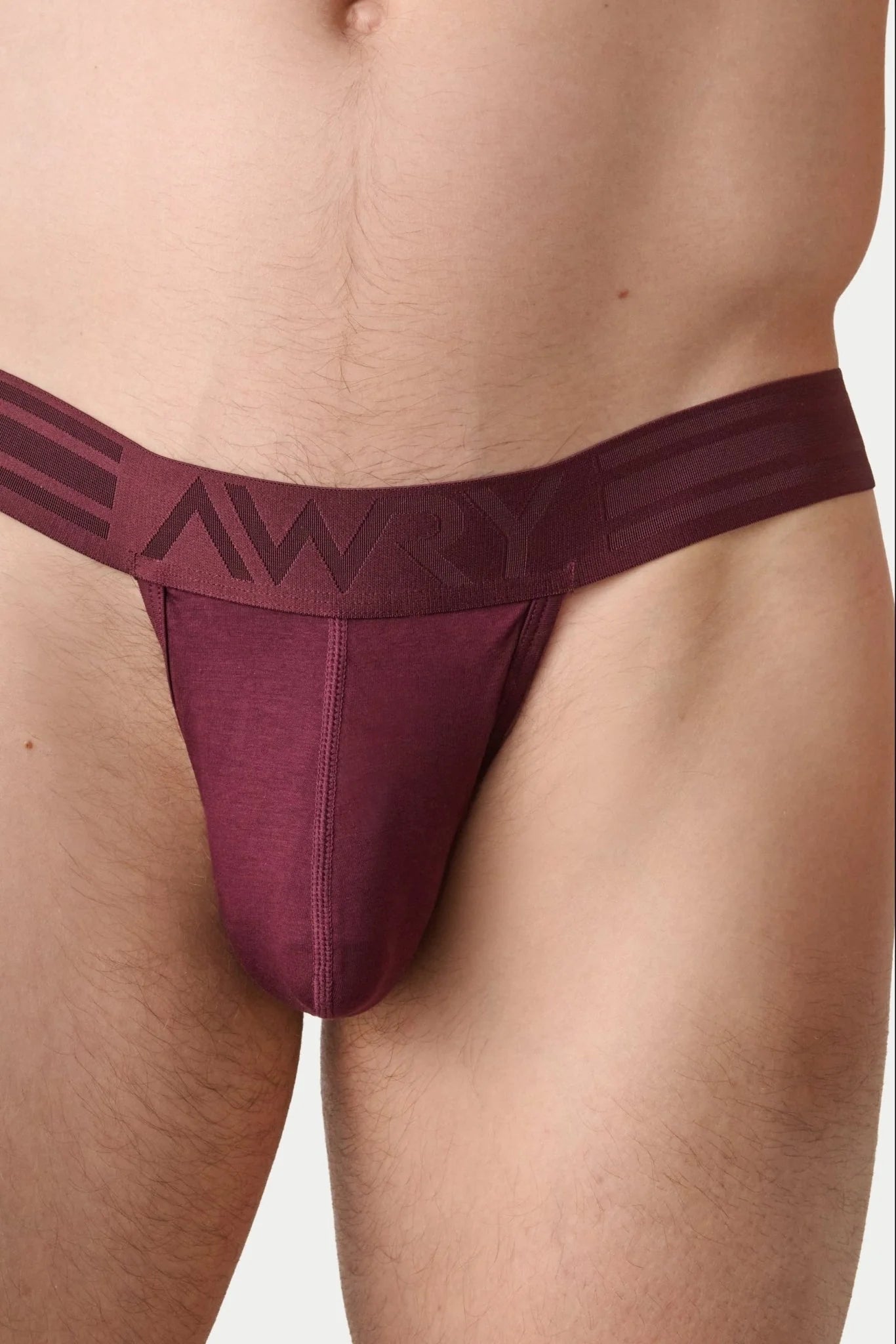AWRY AXIS THONG - MERLOT