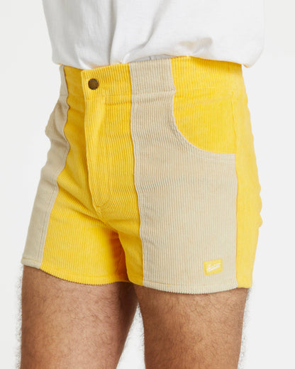 HAMMIES MEN'S SHORTS - YELLOW/SAND