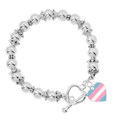 THE AWARENESS COMPANY TRANSGENDER HEART BRACELET
