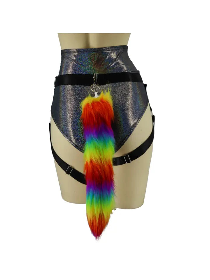 WESTERN FASHIONS RAINBOW FUR TAIL