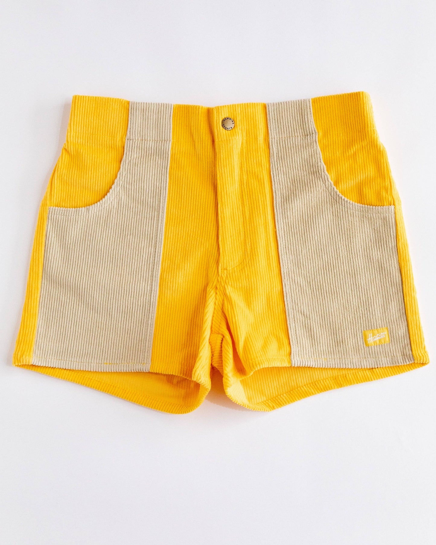 HAMMIES MEN'S SHORTS - YELLOW/SAND
