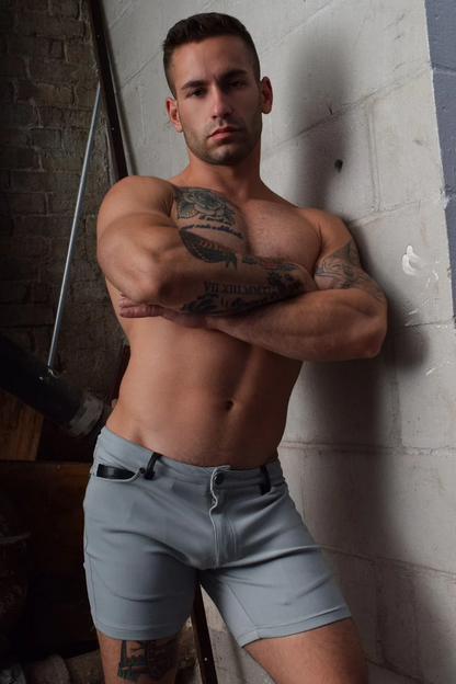 BREEDWELL DOWN LOW SHORT - GREY