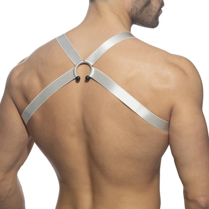 ADDICTED BULL RING HARNESS - SILVER