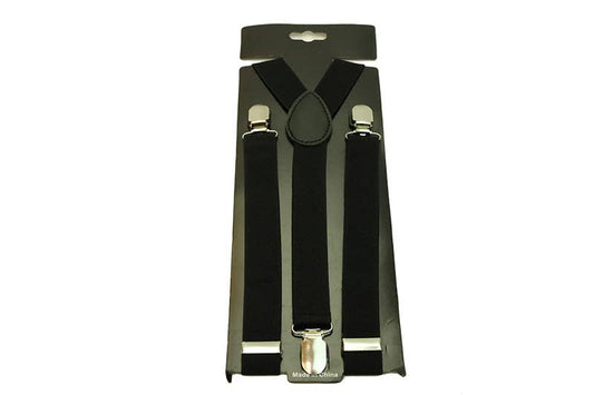 KBW GLOBAL CORP. SUSPENDERS - BLACK