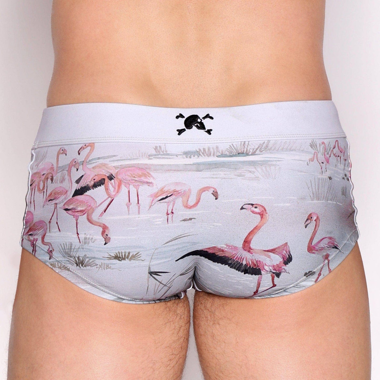 SKULL & BONES FLAMINGO SQUARE CUT