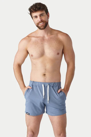 AWRY CLOUD SHORT - STEEL BLUE