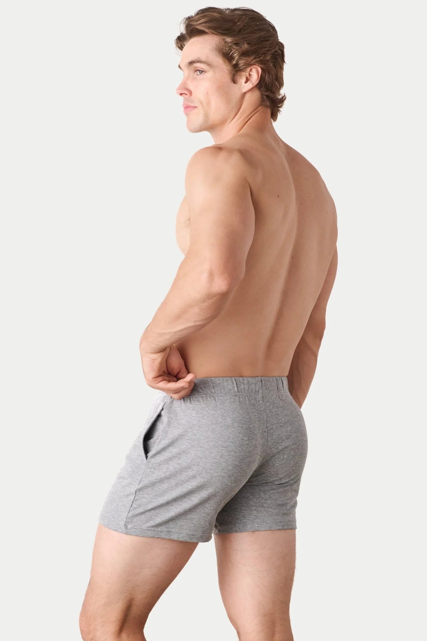 AWRY CLOUD SHORTS V2 - HEATHER GRAY