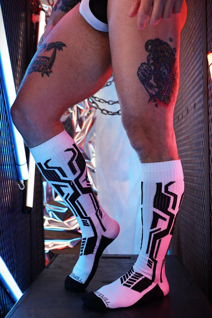 BREEDWELL CYBER SOCKS - WHITE