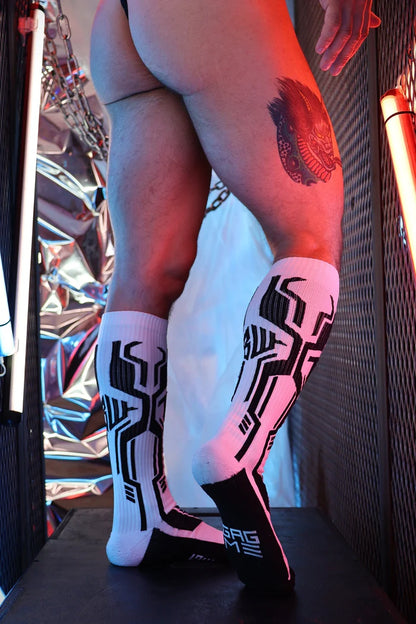 BREEDWELL CYBER SOCKS - WHITE