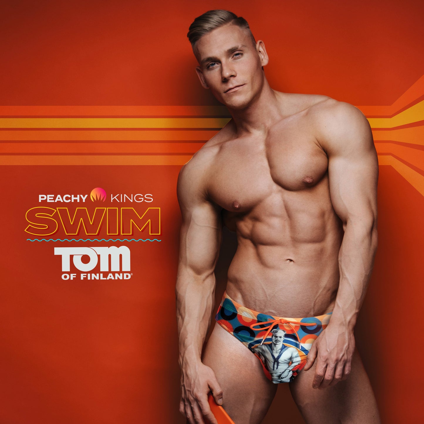 PEACHY KINGS Tom of Finland "SEAMAN" Swim Brief