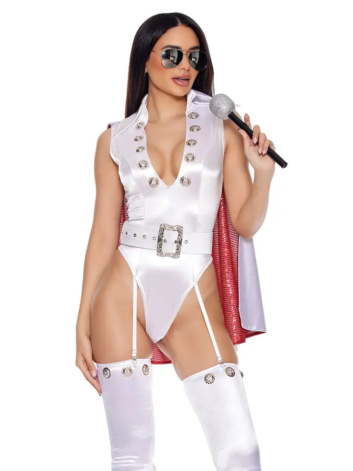 FORPLAY INC. THE KING SEXY CELEBRITY COSTUME