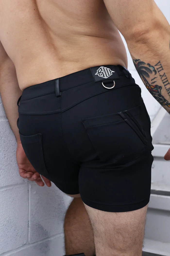 BREEDWELL DOWN LOW SHORTS - BLACK