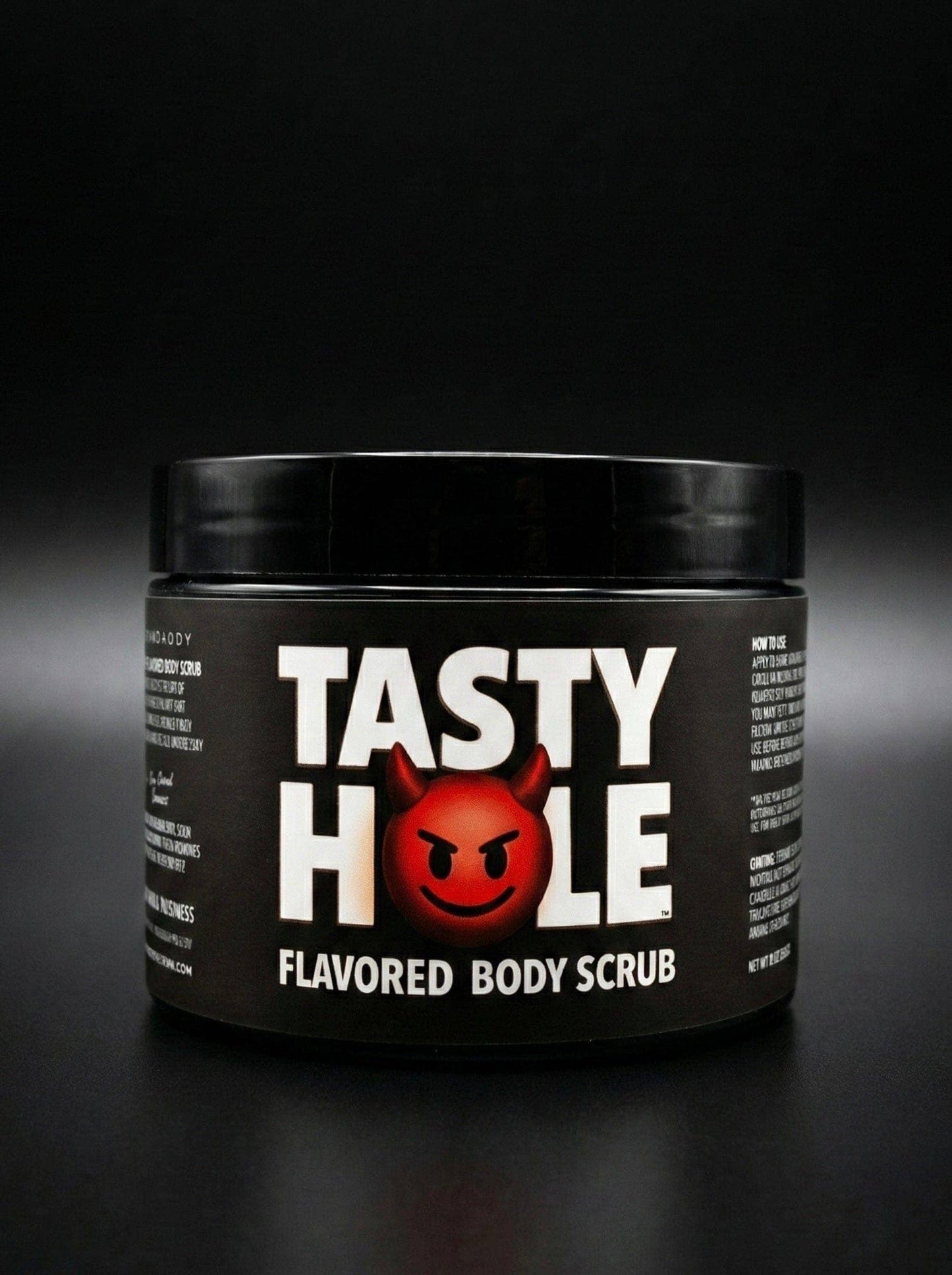 LEATHER DADDY TASTYHOLE™ - CHERRY GOBBLER FLAVORED BODY SCRUB