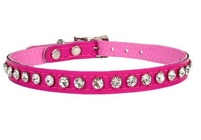 FUNK PLUS PATENT CRYSTAL RHINESTONE CHOKER