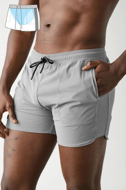 AWRY EDGE SHORTS - STEEL