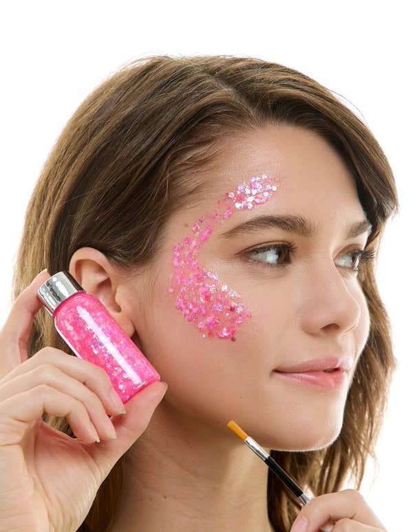 KBW GLOBAL CORP. GLITTER GEL - PINK