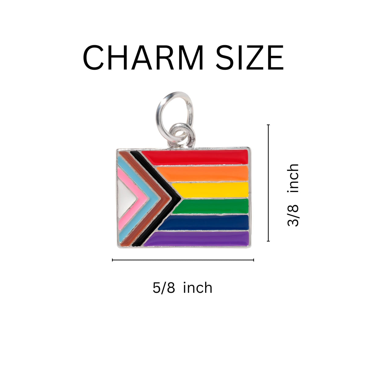 THE AWARENESS COMPANY DANIEL QUASAR FLAG NECKLACE