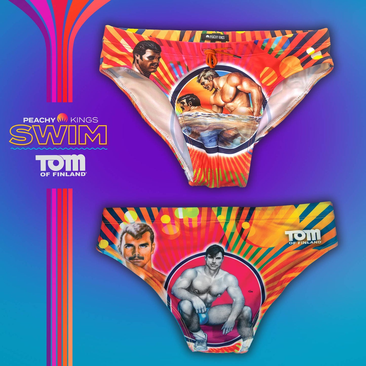 Tom of Finland "PRIDE" Swim Brief