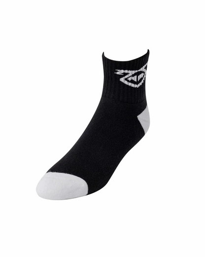 NASTY PIG FLASHER SOCKS 2PK - BLK WHT