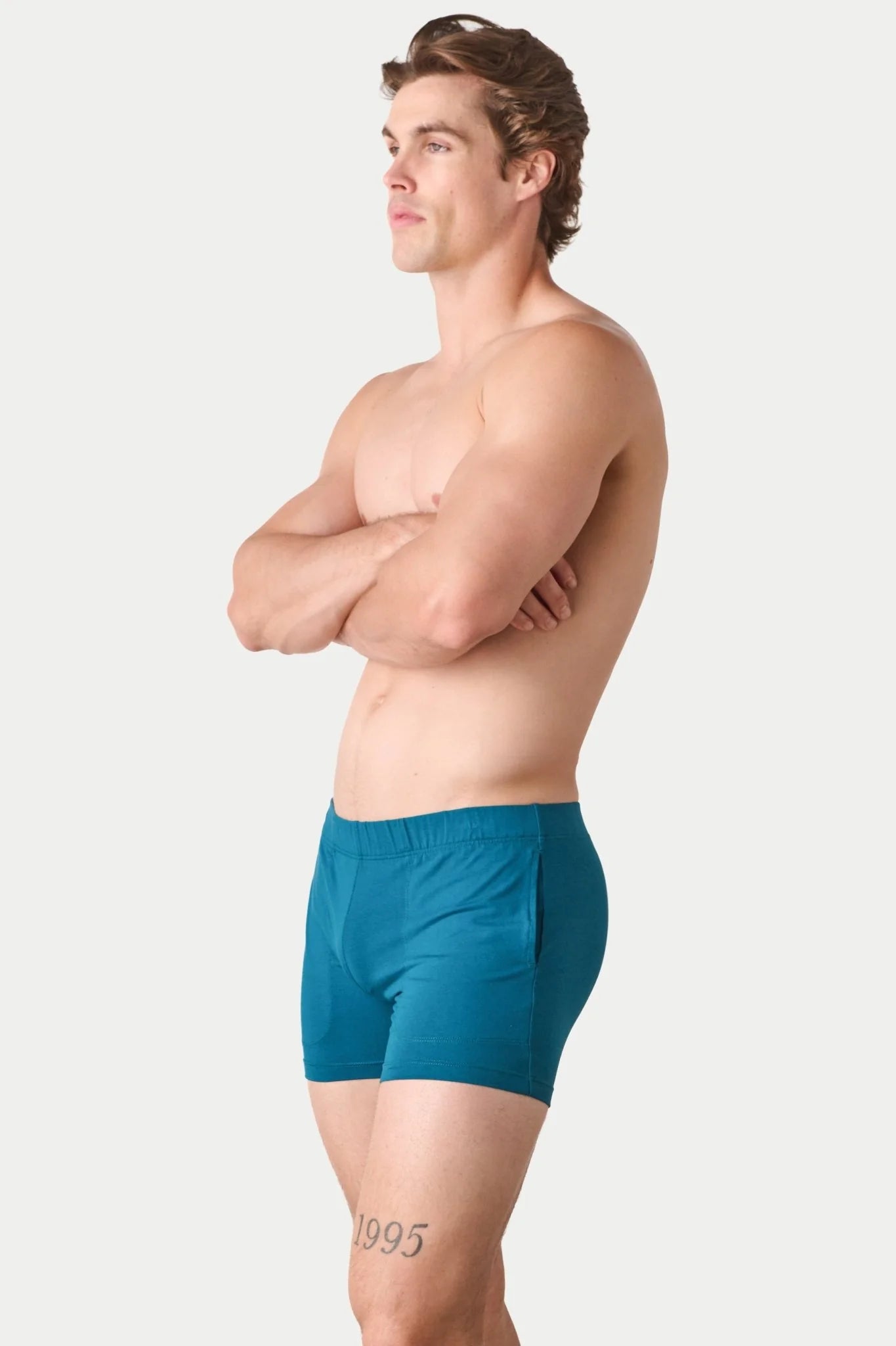 AWRY FLOW 4" SHORTS V2 - TEAL