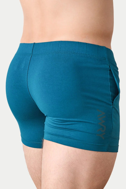 AWRY FLOW 4" SHORTS V2 - TEAL