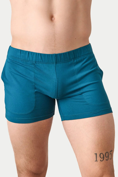 AWRY FLOW 4" SHORTS V2 - TEAL