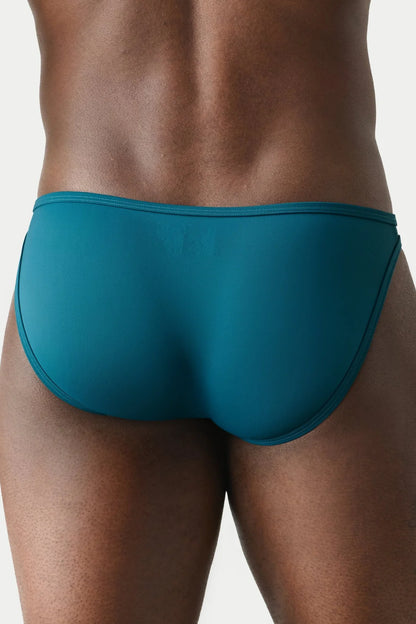AWRY GLIDE BIKINI BRIEFS - DEEP TEAL