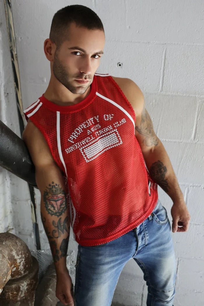 BREEDWELL GYMNETIXXX JERSEY RED
