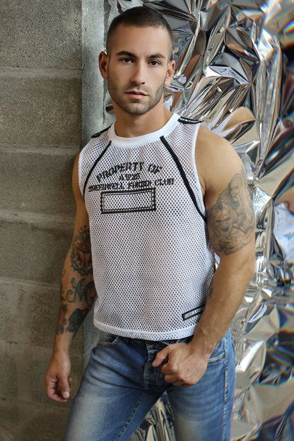 BREEDWELL GYMNETIXXX JERSEY WHITE