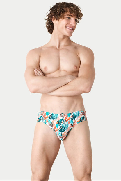 AWRY ICON CLASSIC SWIM BRIEF - TROPICAL
