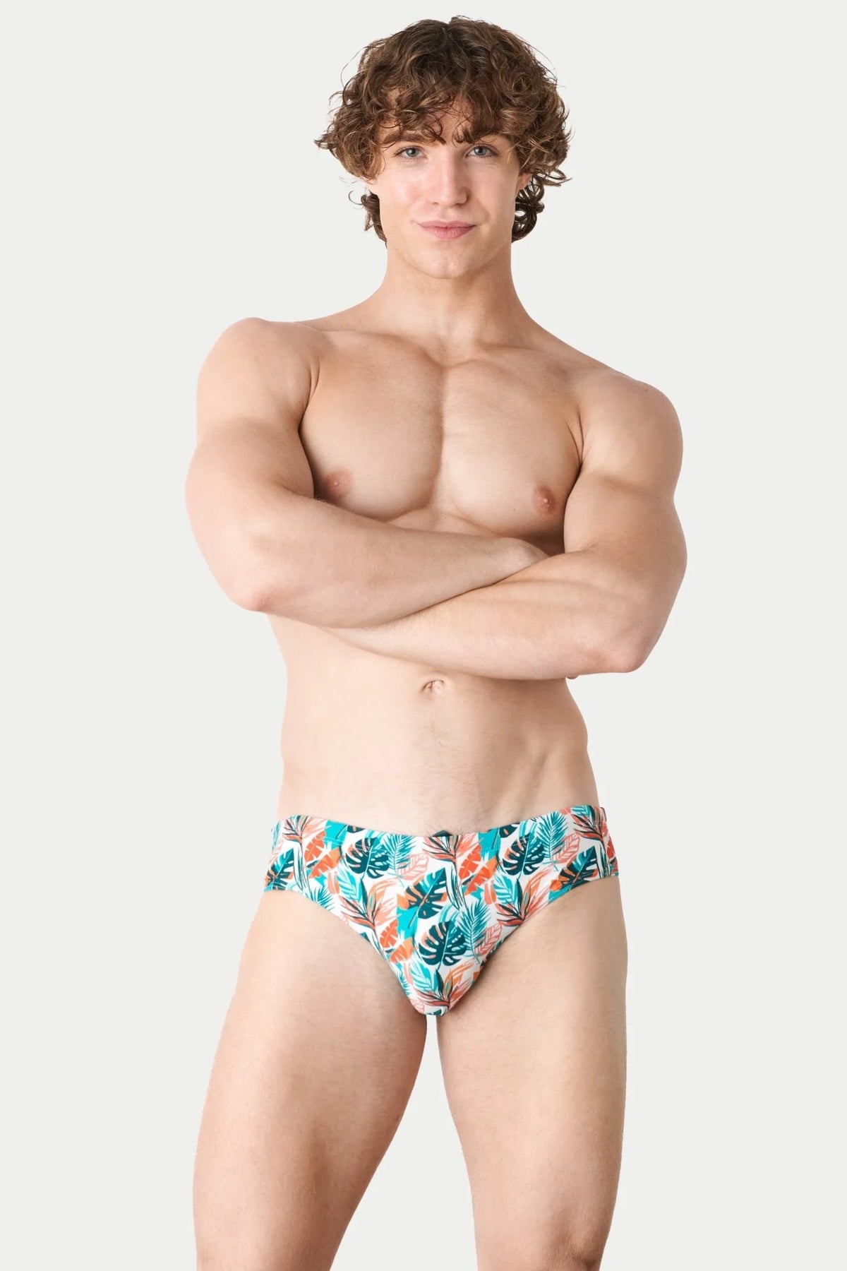 AWRY ICON CLASSIC SWIM BRIEF - TROPICAL