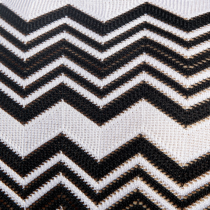 ADDICTED ISPARTA BERMUDA SHORT - BLACK/WHITE