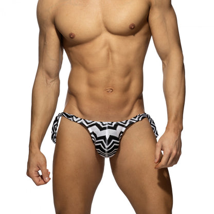 ADDICTED I-SPARTA SWIM BIKINI BRIEF - BLACK