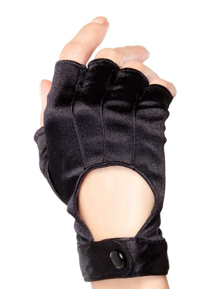 LEG AVENUE FINGERLESS MOTORCYCLE GLOVES
