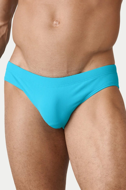 AWRY OASIS CLASSIC SWIM BRIEF - CYAN