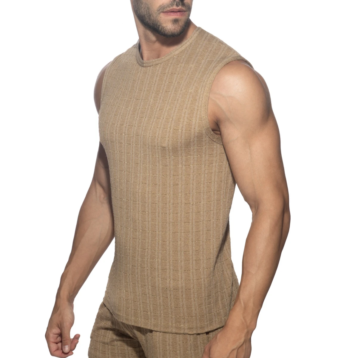 ADDICTED OPAL TANK TOP - BEIGE