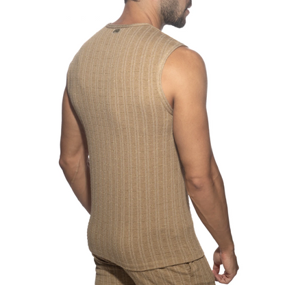 ADDICTED OPAL TANK TOP - BEIGE