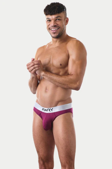 AWRY POCKET BRIEF - BERRY RED