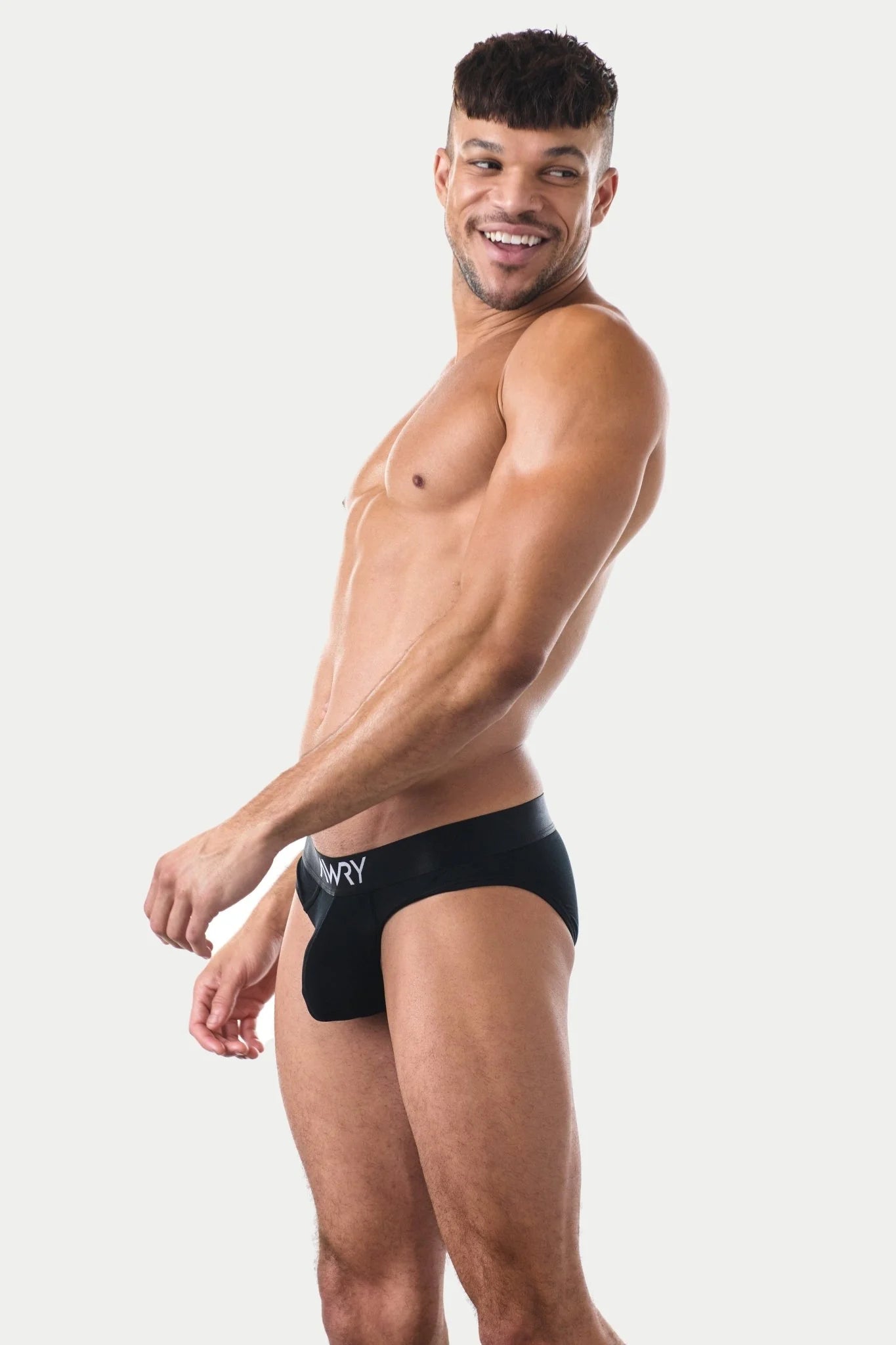 AWRY POCKET BRIEFS V2 - BLACK